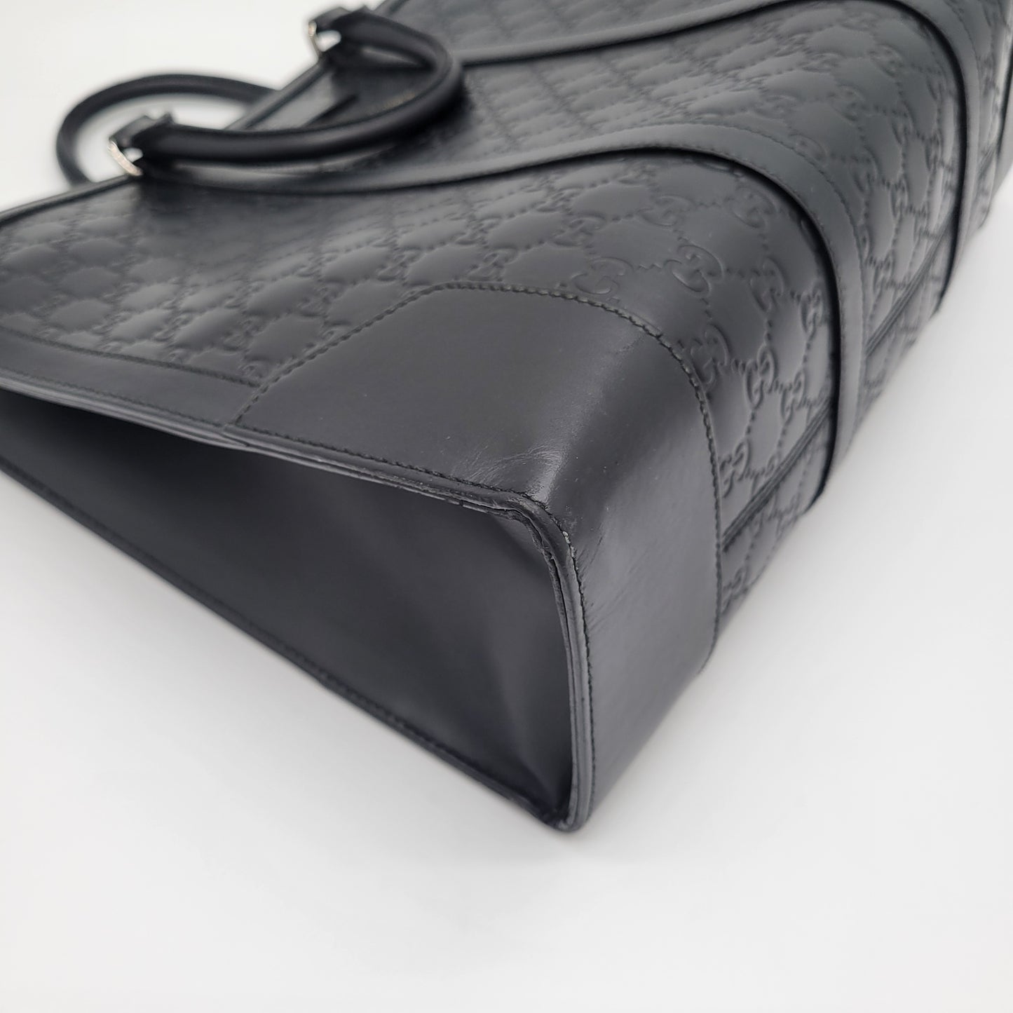 Gucci Guccissima 2-Way Business Bag