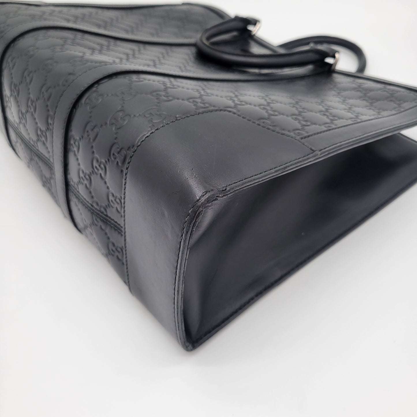 Gucci Guccissima 2-Way Business Bag