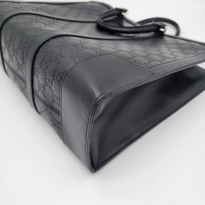 Gucci Guccissima 2-Way Business Bag
