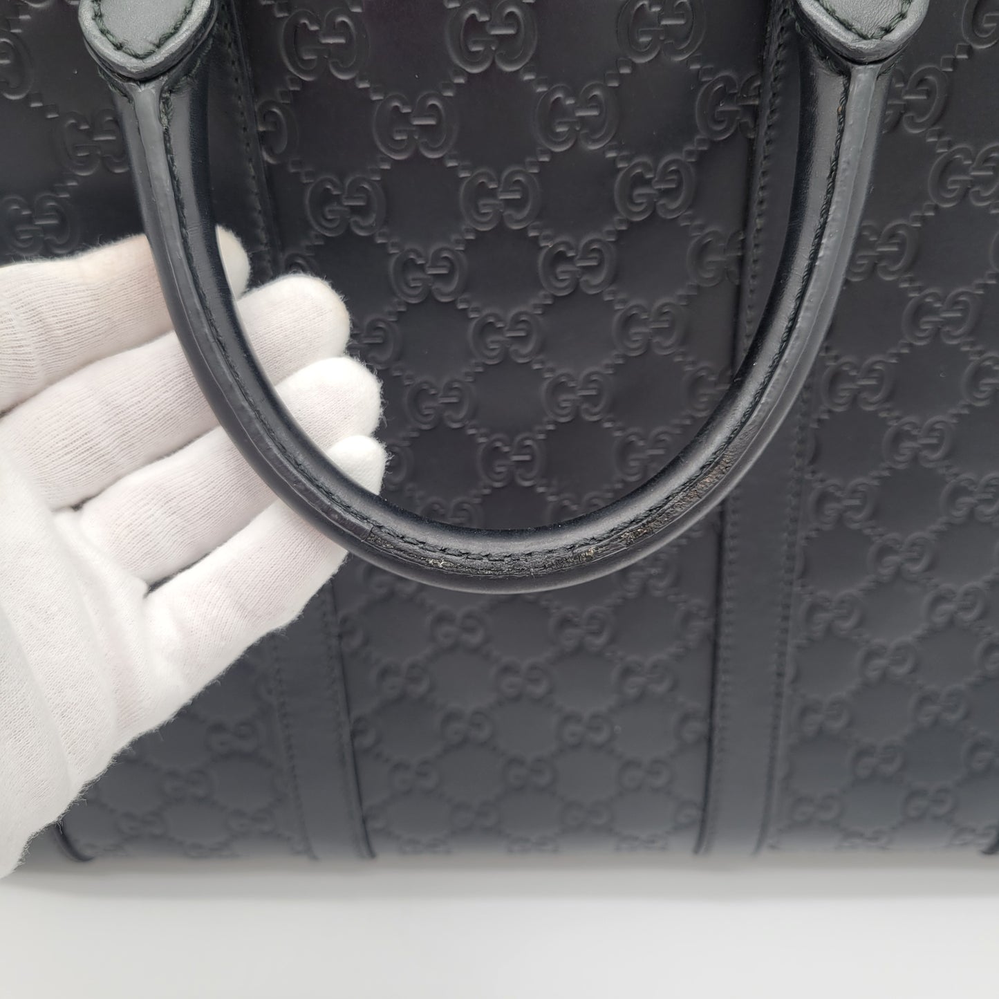 Gucci Guccissima 2-Way Business Bag