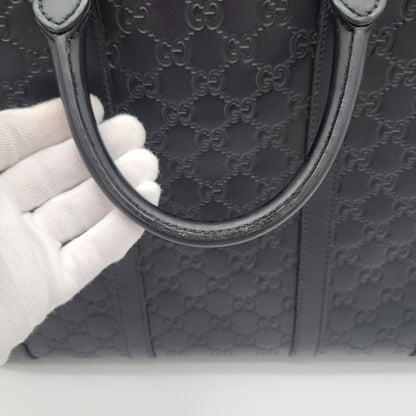 Gucci Guccissima 2-Way Business Bag