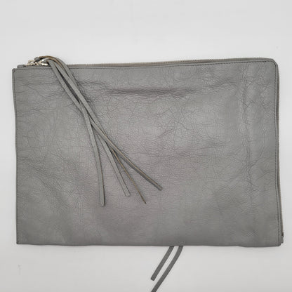 Balenciaga Metallic Edge Flat Clutch