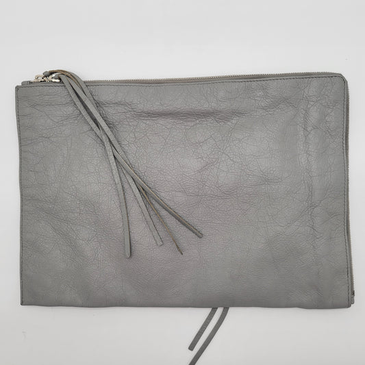 Balenciaga Metallic Edge Flat Clutch