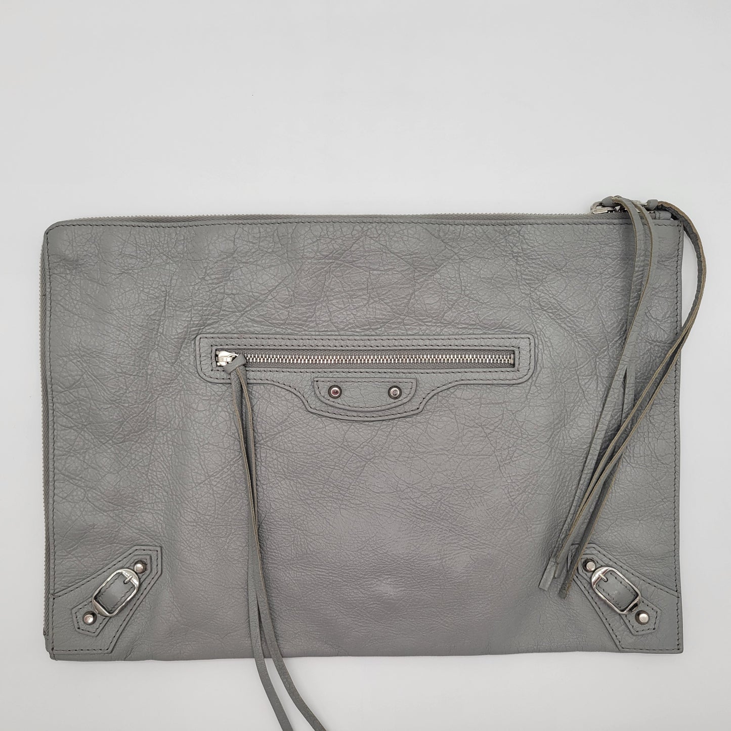 Balenciaga Metallic Edge Flat Clutch