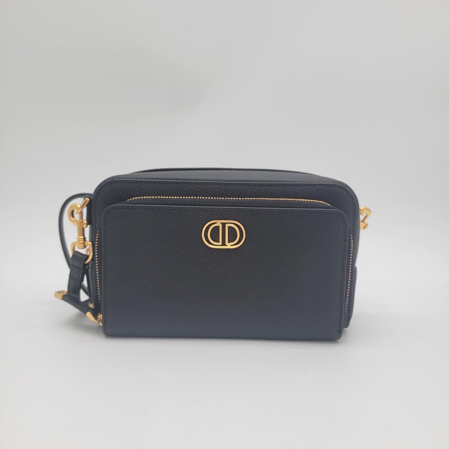 Christian Dior Caro Double Pouch Shoulder Bag