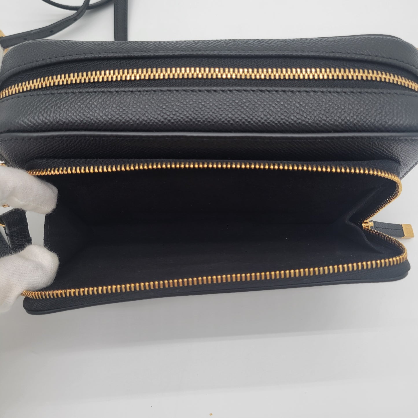 Christian Dior Caro Double Pouch Shoulder Bag
