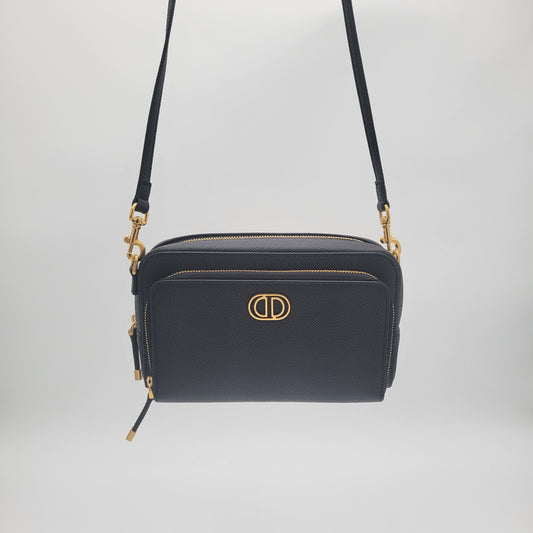 Christian Dior Caro Double Pouch Shoulder Bag