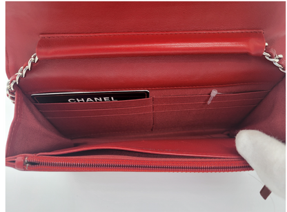 Chanel Quilted Wallet On Chain