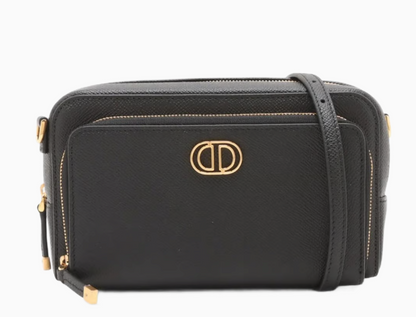 Christian Dior Caro Double Pouch Shoulder Bag